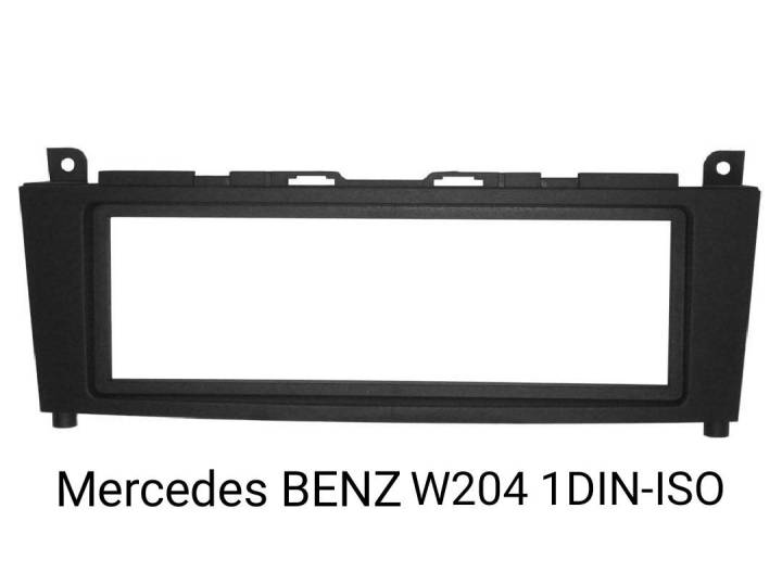 หน้ากากวิทยุ Mercedes-BENZ C-Class W204 ปี2010-2013 สำหรับเปลี่ยนเครืองเล่น แบบ 1DIN-ISO