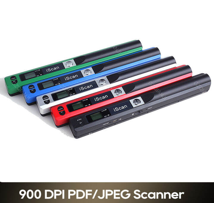 iScan Portable Handheld Wireless Mobile Document Scanner 900DPI Typec