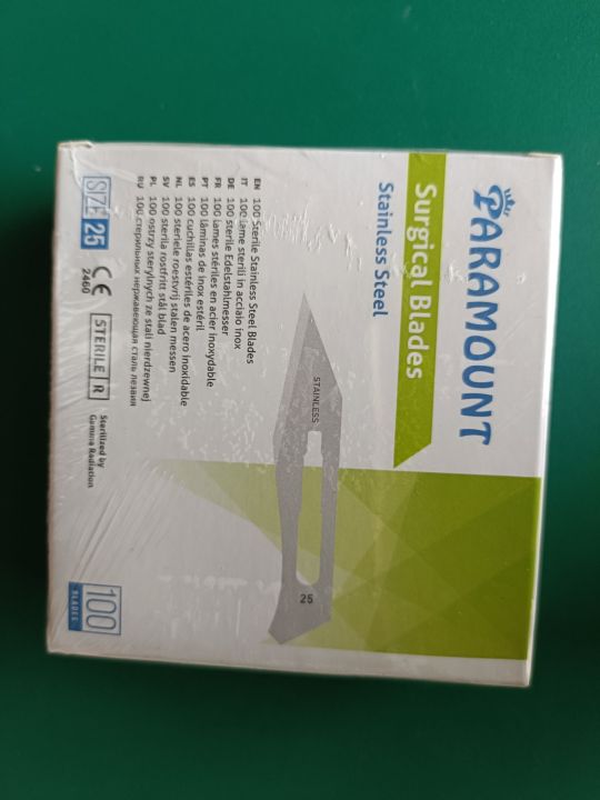 paramount-surgical-blade-100-pcs-box-stainless
