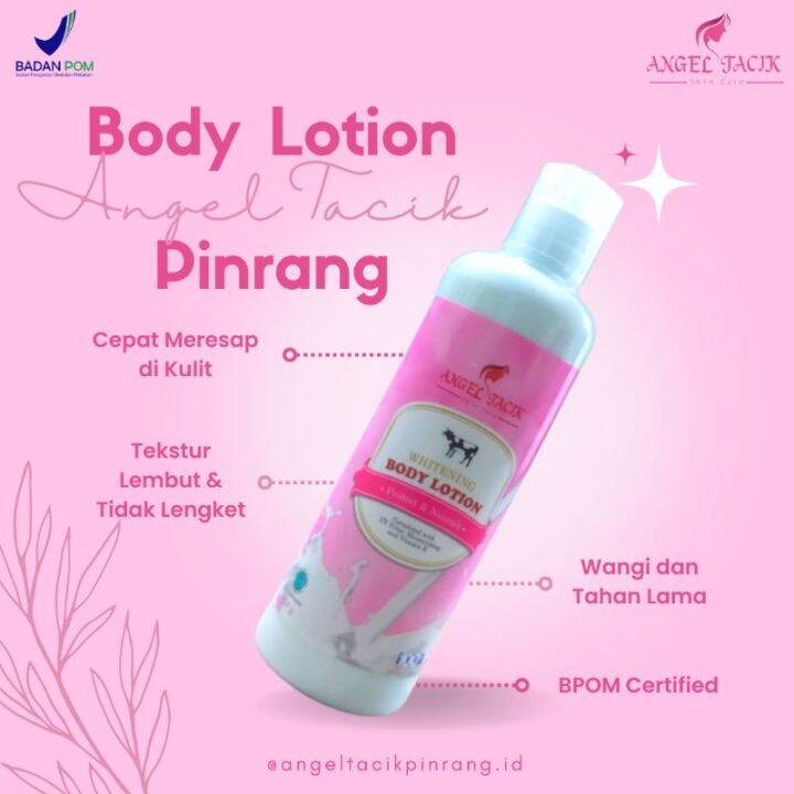 BARU ANGEL TACIK BODY LOTION DAN BODY SCRUB 2IN1 SHARE IN JAR UKURAN