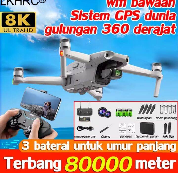 drone jarak jauh 1000000km KKRC Drone GPS kamera 8K jarak jauh