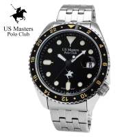 US Master Polo Club USM-230202-BK-GD ประกันศูนย์ 1 ปี