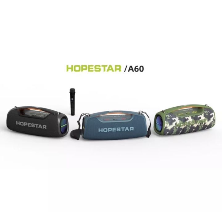 sy-ใหม่ล่าสุด-hopestar-a60ลำโพงบลูทูธ-100wเสียงดีเบสแน่น-ดังกระหึ่ม-ฟังก์ชั่นเชื่อมต่อได้-2-ตัว-แถมไมโครโฟน-wireless
