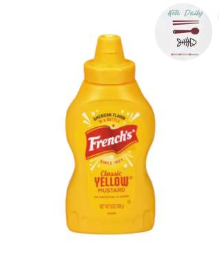 French’s classic yellow mustard  เฟร้นช์ คลาสสิค เยลโล่ มัสตาร์ด  ขนาด  226 กรัม
