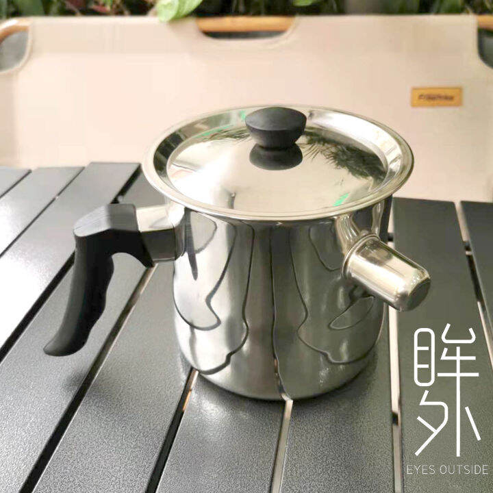 Stainless Steel WaterProof Hot Milk Pan Household Induction Cooker Hot