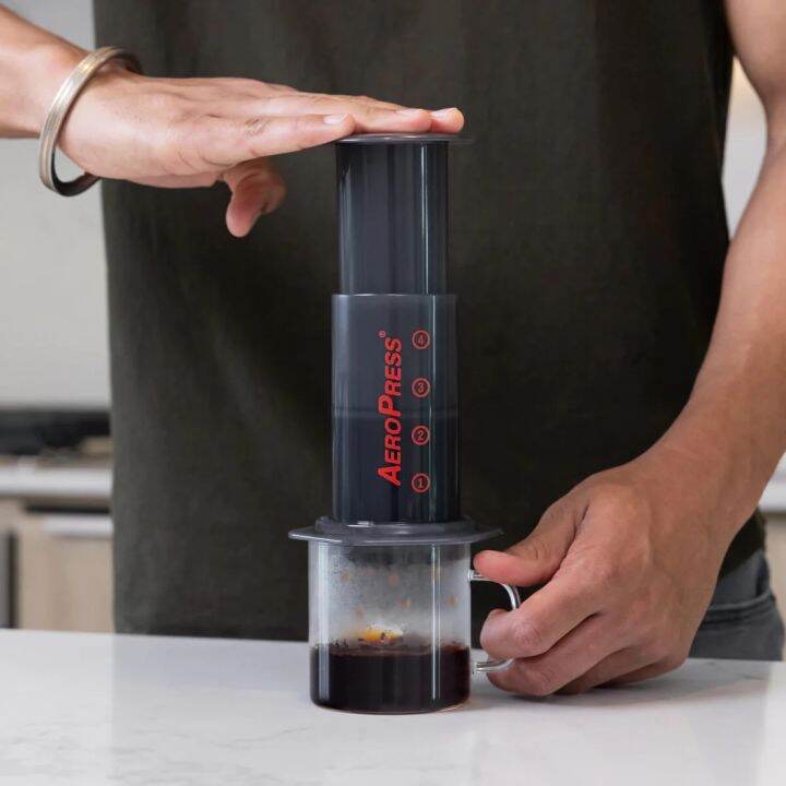 AeroPress Basic Set Coffee and Espresso Maker with 100 pcs Aero Press Paper Filters Lazada PH