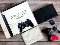 ? PS2  Slim (Playstation 2) งานกล่อง สภาพาสะสม เล่นแผ่นได้ทุกโซน มีจัดเกมฮิตให้ในชุด 10 เกม สามารถเล่นผ่าน flashdrive ได้