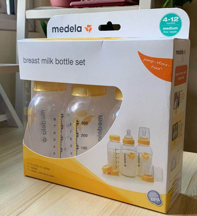 Medela Breast Milk Bottle Set 8oz/5oz Lazada PH