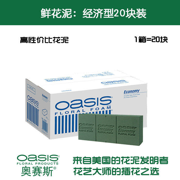 Othys®Flower Mud Oasis Economical 20Piece Pack Flower Mud Flower