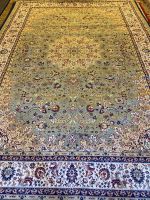 Persian design carpet cotton silk size 200x300 cm from Turkey