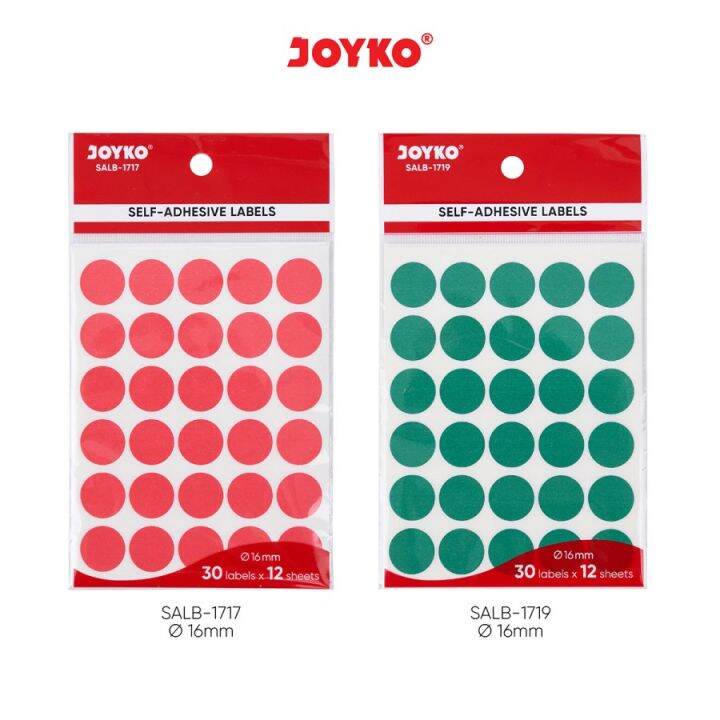 JOYKO LABEL STICKER SALB-1719 DAN SALB-1717 SELF ADHESIVE LABELS STIKER ...