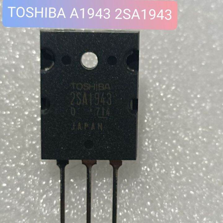 1BUAH TRANSISTOR A1943 TOSHIBA 2SA1943 LOT 714 NO SET Lazada Indonesia