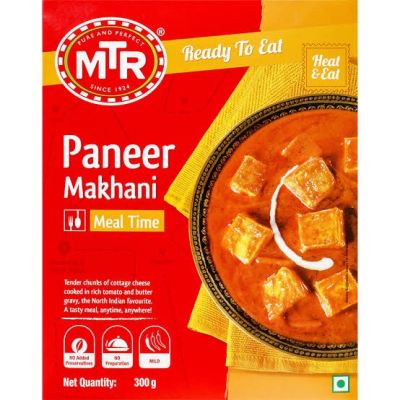 MTR ready to eat food just microwave 2minute only and ready to serve 300gm