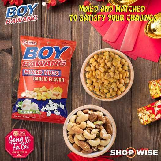 Boy Bawang Mix Nut 100g (May 20, 2023) Lazada.co.th