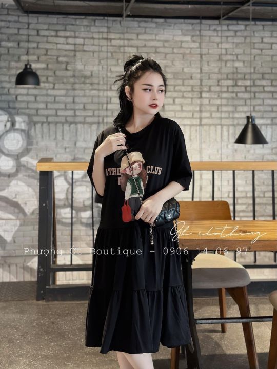 Váy Cotton Hàn  V135  Yan Fashion