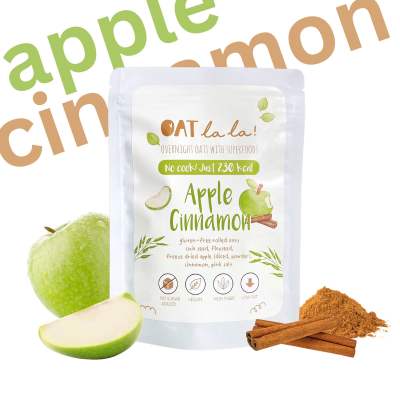 Apple Cinnamon - Overnight Oats mixed with Superfoods (Limited Time Only!)