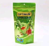 OPTIMUM SPIRULINA "โอซาก้า" 200 g. (เหมาะกับปลาสวยงามทุกสายพันธ์ุ)