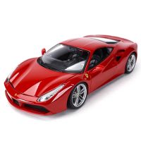 โมเดลรถ 1:18 Ferrari Race &amp; Play รุ่น 488 GTB [Bburago]