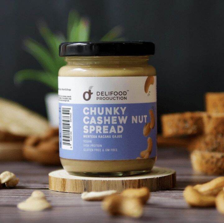 Deli food Chunky Cashew Nut Spread 220g Lazada