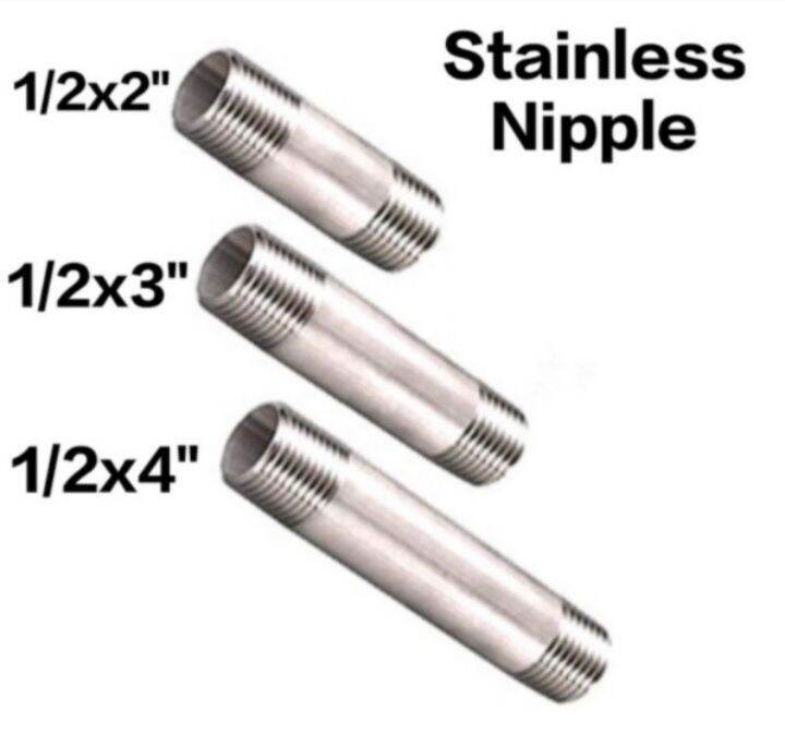Stainless Pipe Fittings Nipple Schedule 20 Lazada PH