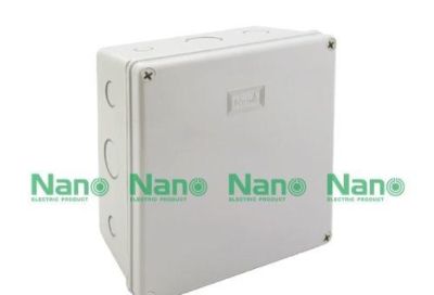 NANO กล่องกันน้ำพลาสติก สีขาว รุ่น NANO-206W 16/กล่อง