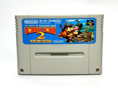 ตลับแท้ Super Famicom (japan)(SFC)  Super Donkey Kong 2: Dixie & Diddy