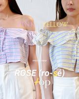 Rose top / ปาดไหล่ สไตล์คุณหนู