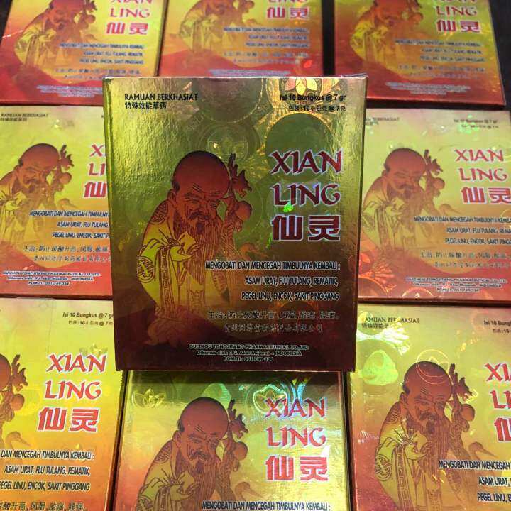 XIAN LING POWDER HERBAL TEA Lazada PH