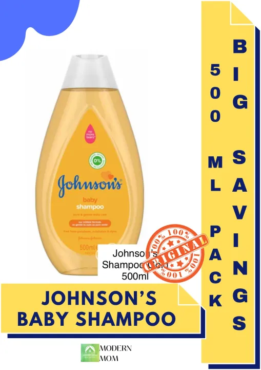 Johnson’s Baby Shampoo Gold 500ML Lazada PH