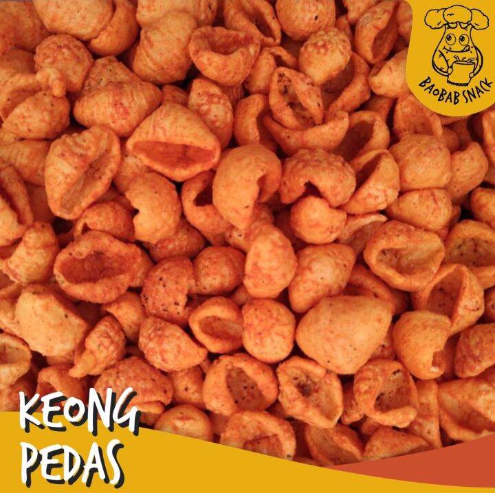 Rambo Keong Kerang Pedas Gr Baobab Snack Kerupuk Krupuk Crispy