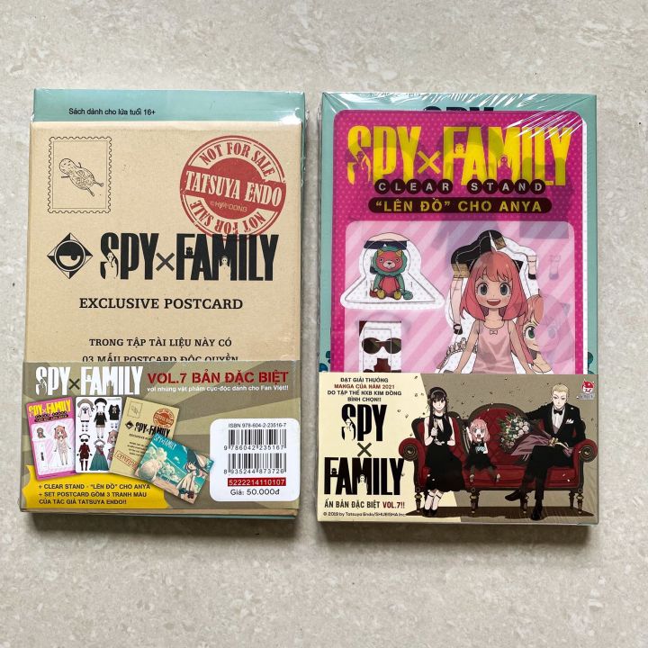 SpyxFamily limited vol 7: Fan của SpyxFamily? Tập 7 sắp ra mắt với những tình huống thú vị, hãy xem hình ảnh để trải nghiệm cùng cả gia đình đặc vụ với những nhiệm vụ nguy hiểm và kịch tính.