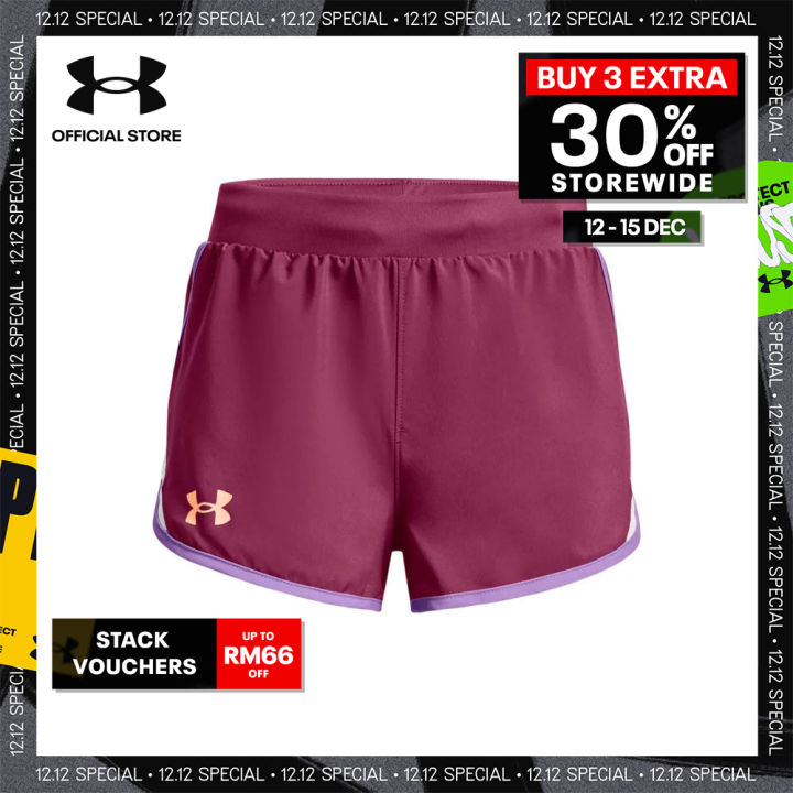 Under Armour Girls' Fly by Shorts