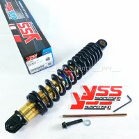 YSS แท้!! โช๊คอัพเดี่ยว แก๊สแท้ รุ่น DTG CLICK125i , ZOOMER-X , SCOOPY-i new สูง 330mm. สปริงดำแกนทอง