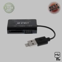 3 Port USB HUB v2.0 + Card Reader OKER (1505) Black ประกัน 1Y ฮับ HUB ตัวแปลง มัลติพอร์ต แปลงสัญญาณภาพ ตัวแปลงสัญญาณ ขยายสัญญาณ อุปกรณ์เชื่อมต่อ เคเบิลสวิตซ์ แปลงสัญญาณ สายเชื่อม เเยกสัญญาณ ตัวกระจายสัญญาณ