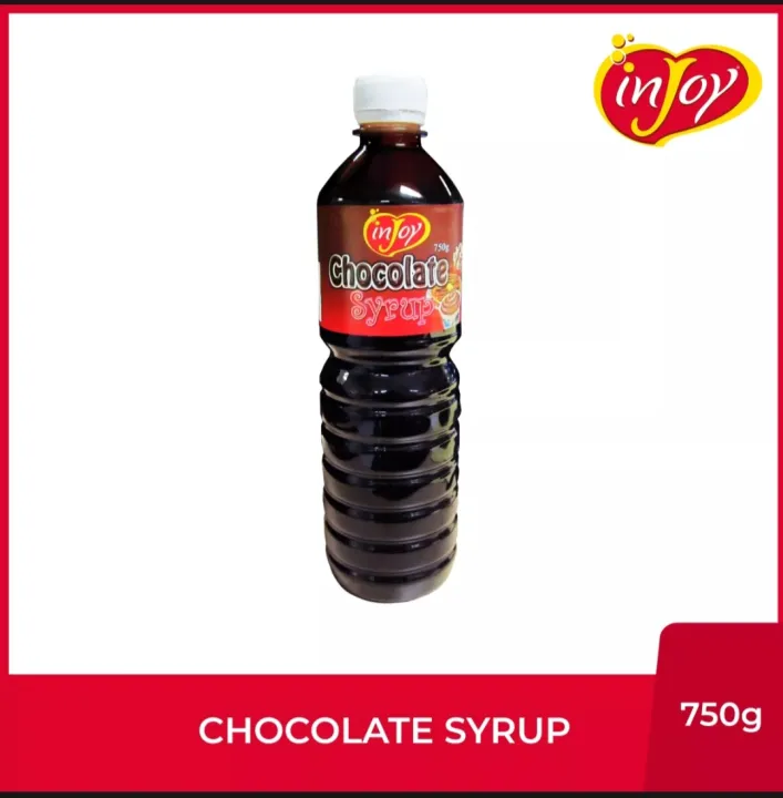 INJOY CHOCOLATE SYRUP BOTTLE 750ML Lazada PH