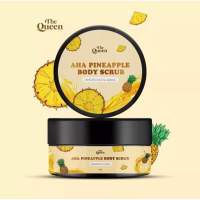 THE QUEEN Pineapple AHA Scrub เดอะควีน เอเอชเอ &amp; ไพน์แอปเปิ้ล บอดี้ สครับ [250 g.]