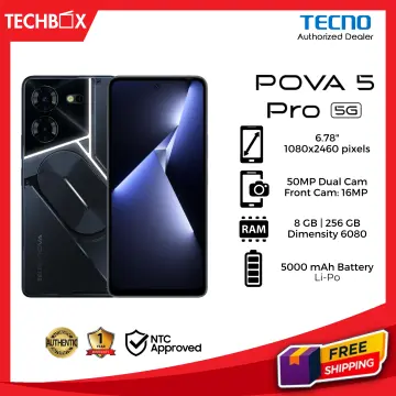 TECNO Pova 5 Pro 5G Smartphone (8GB RAM + 256GB ROM) 5000mAh