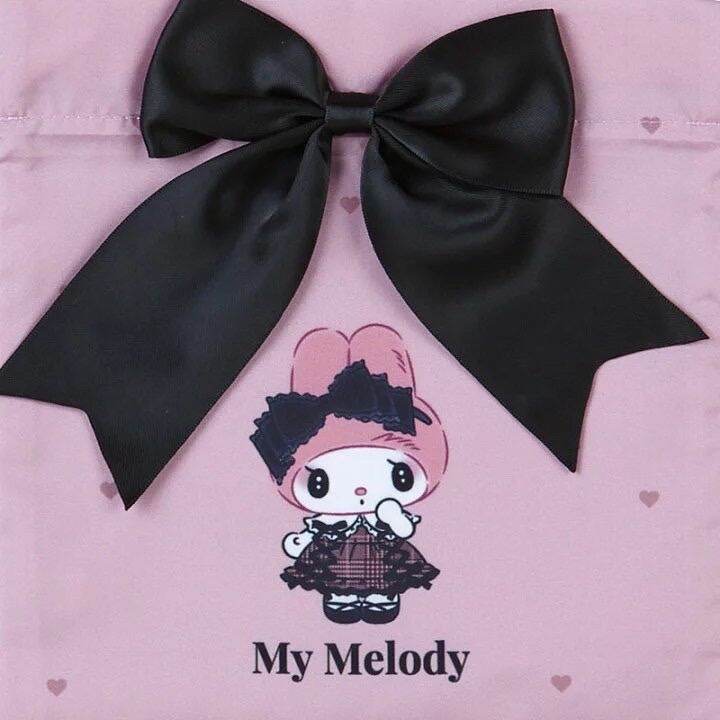 ถุงผ้าหูรูด-my-melody-มายเมโลดี้-sanrio-ซานริโอ