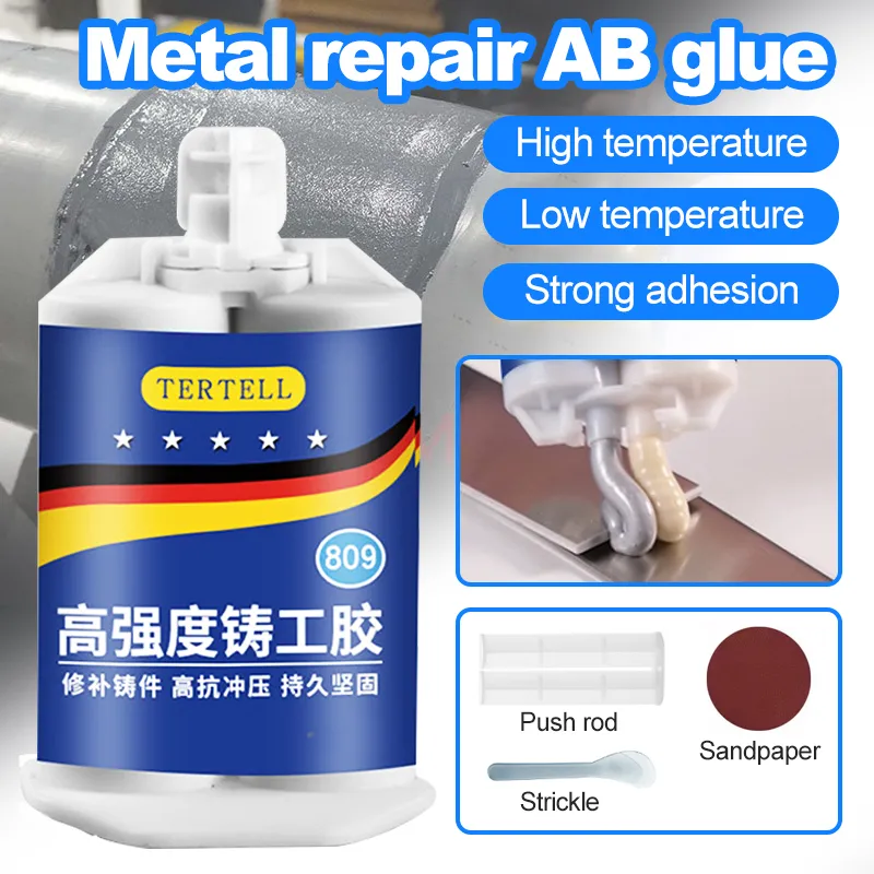 New Tertell A+b Glue Casting Adhesive Industrial Repair Agent