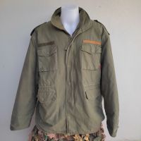 Jacket vintage M65 อก56 มีไลน์เนอร์