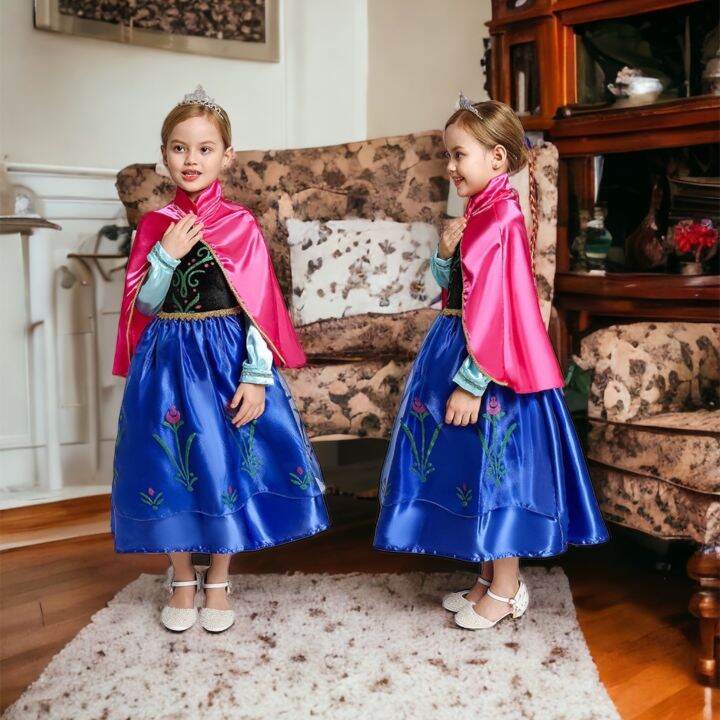 New Anna kids costume 2yrs to 9yrs | Lazada PH