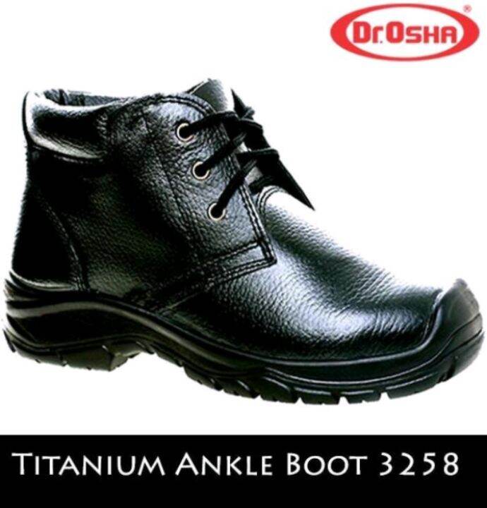 Sepatu Safety Drosha Titanium Ankle Boot 3258 Lazada Indonesia