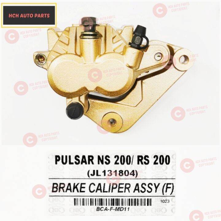 BRAKE CALIPER ASSY (FRONT & REAR) MODENAS/ BAJAJ PULSAR NS 200/ RS