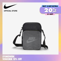 Nike Adult Unisex Heritage 2.0 Crossbody Bag - Black