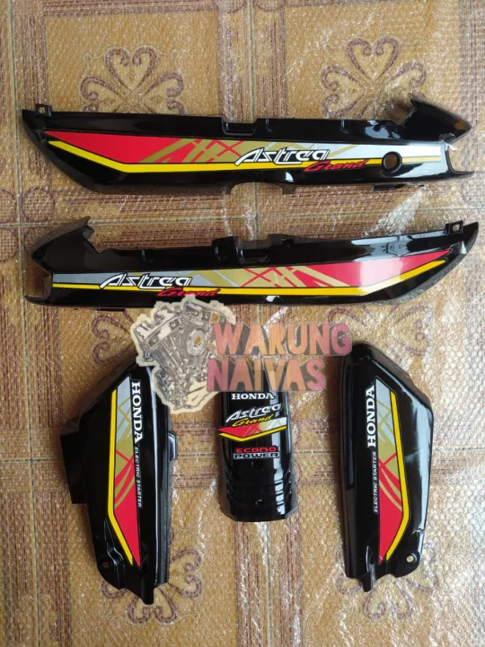 Cover Body Honda Astrea Grand Bulus Bodi Gran Pacul Fullset Lazada Indonesia