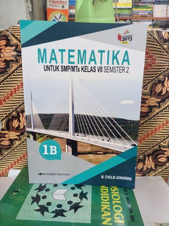 Buku Matematika Kelas 7 Smp Erlangga Semester 2 Lazada Indonesia