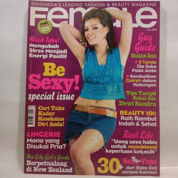 MAJALAH FAMALE JUL 2005 COVER DEWI SANDRA | Lazada Indonesia