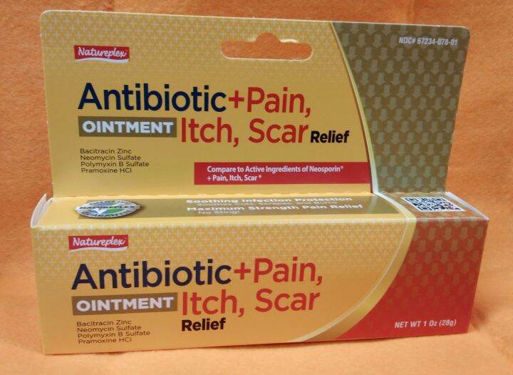 Natureplex Ointment Antibiotic + Pain, Itch,Scar Relief (28g) Lazada PH