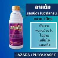 ลาแด้ม 1 ลิตร แลมบ์ดา-ไซฮาโลทริน ยาน็อคสูตรเย็น ป้องกันกำจัดหนอน แมลง เพลี้ยไฟ หนอนเจาะสมอฝ้าย หนอนกระทู้ แลมป์ดา ไซฮาโลทริน