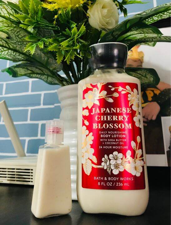 Original Bath and Body Works LOTION DECANT 29ml Japanese cherry